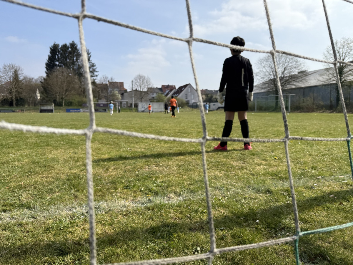 Kinder beim Fußball